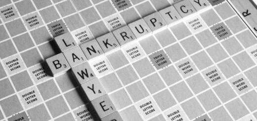 gray scale photography of Lawyer Bankruptcy scrabbles tiles