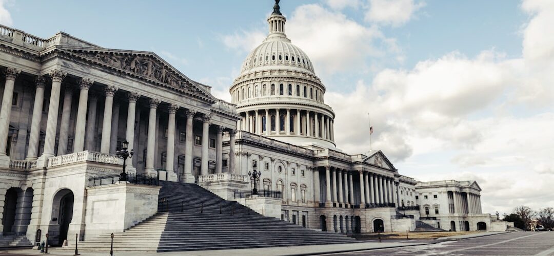 the capitol building in washington d c is shown
