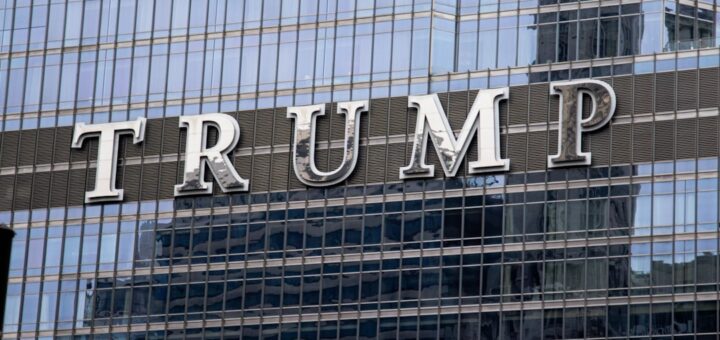 Trump building during daytime